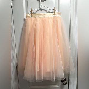 Light pink tulle Skirt